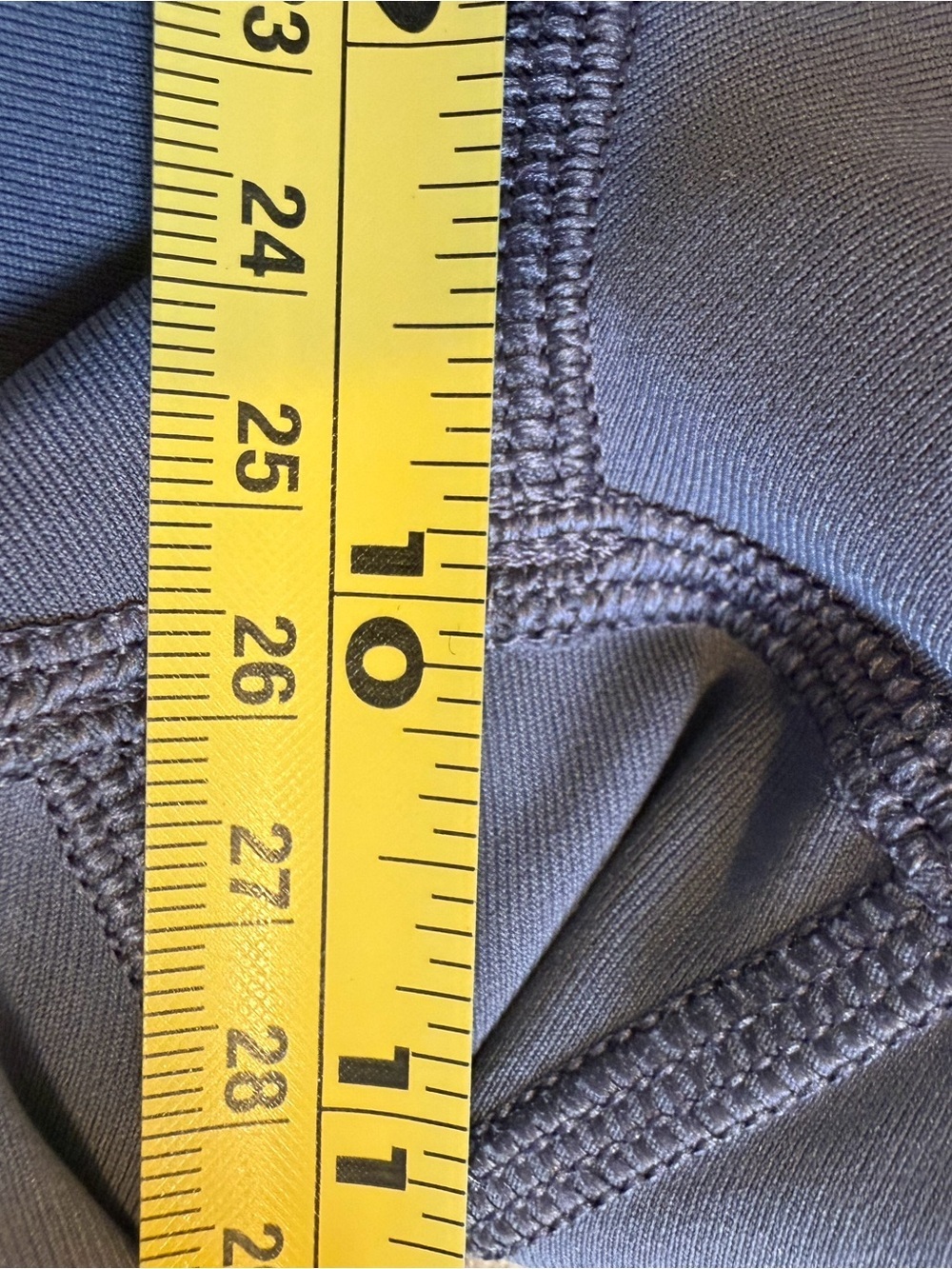 Lululemon Pace Rival High Rise Tight 25” Gray Reflective Pocket Leggings Size 10 - Picture 5 of 6